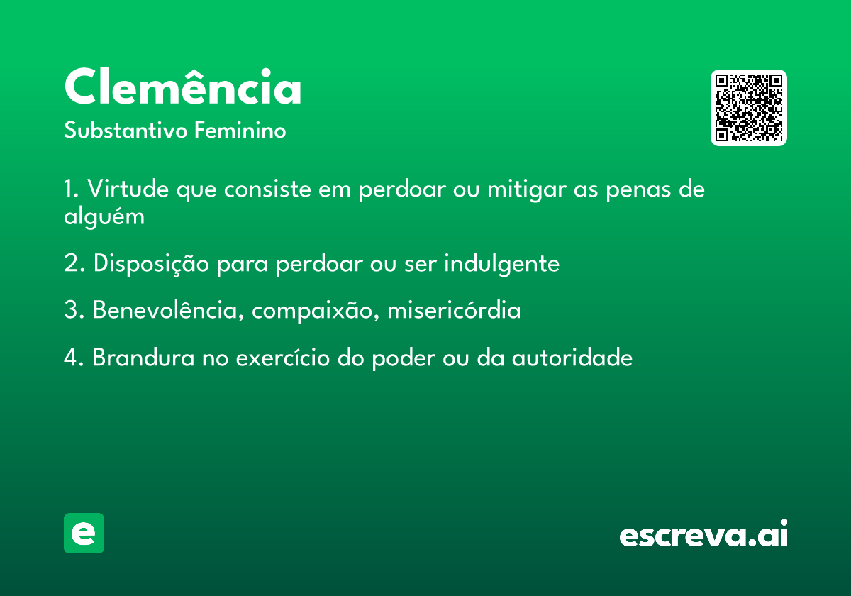 clemência