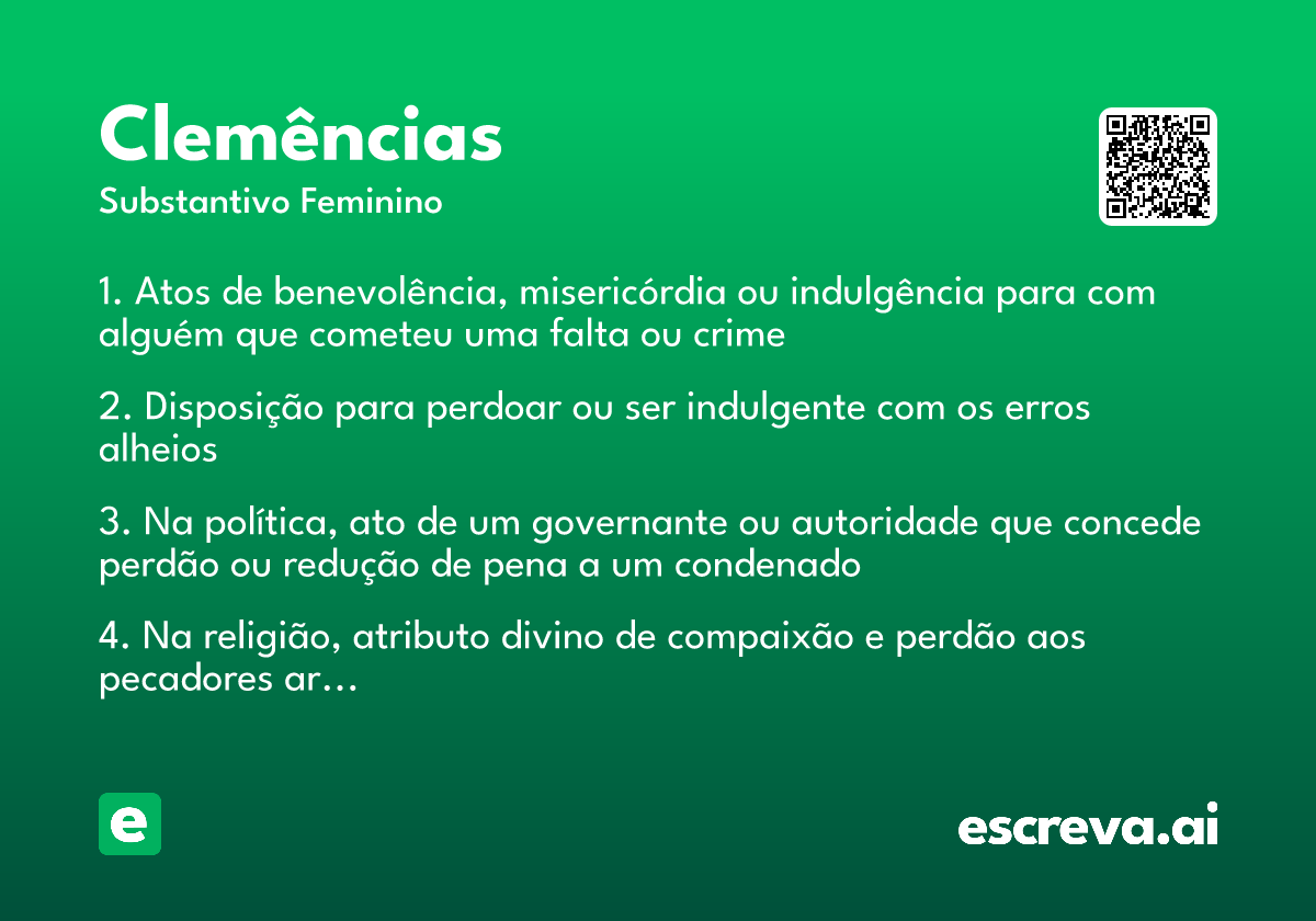 clemências