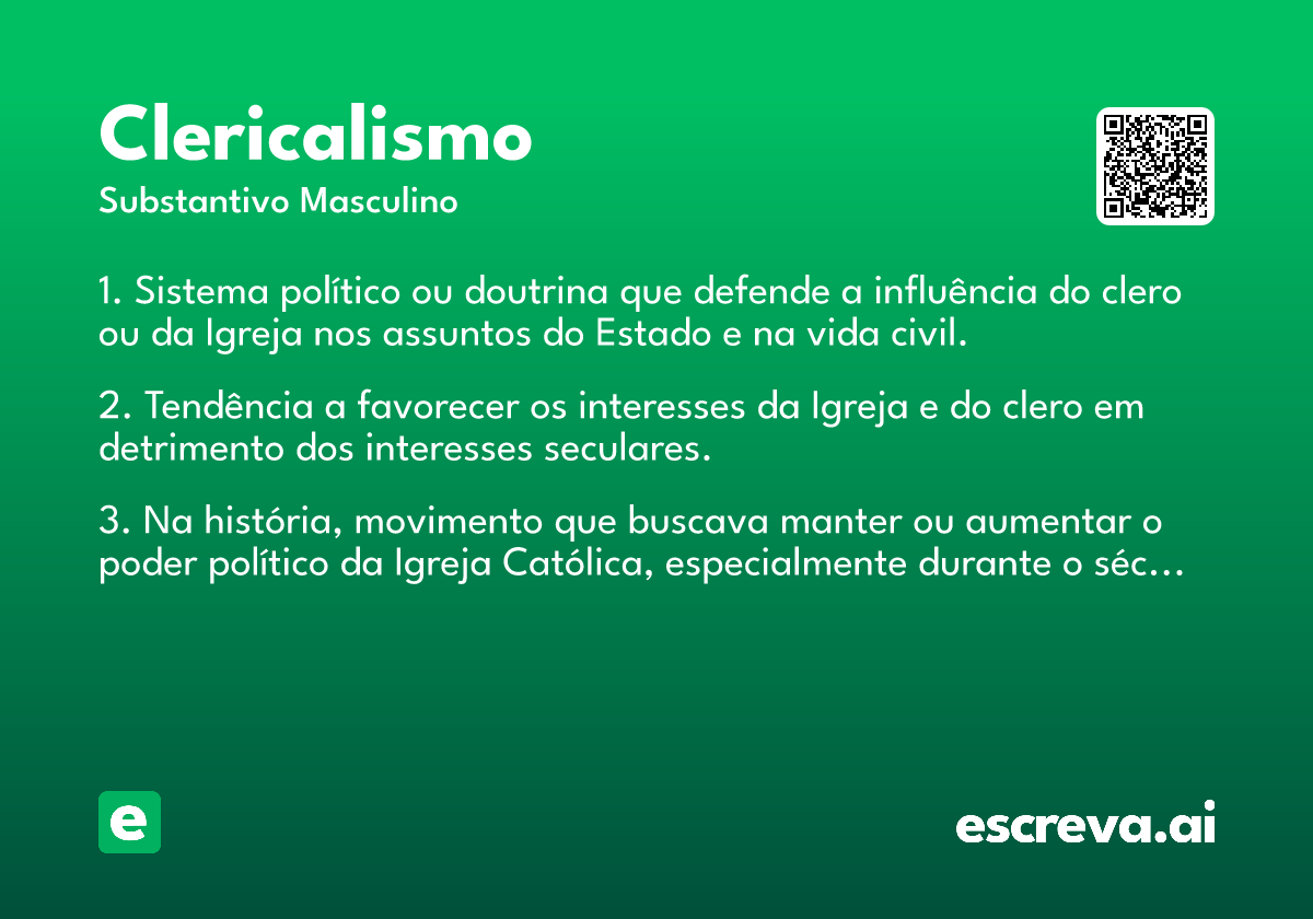 clericalismo