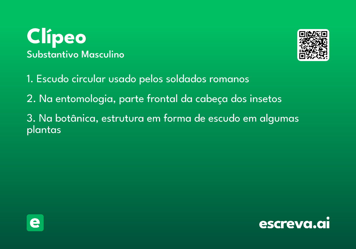clípeo