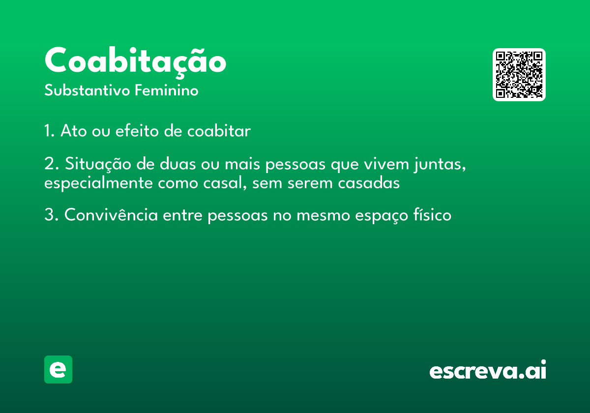 coabitação