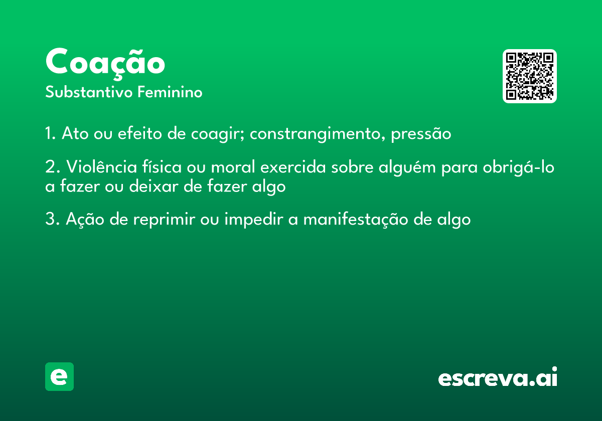 coação