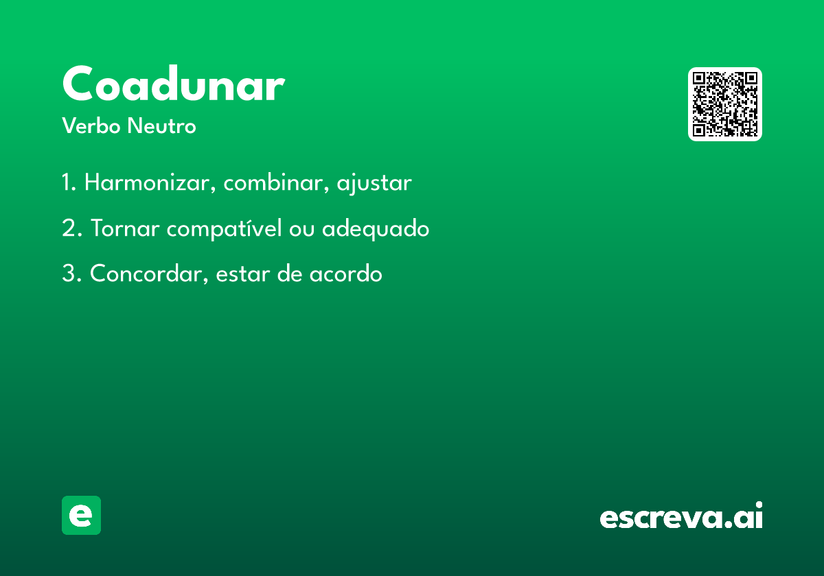 coadunar