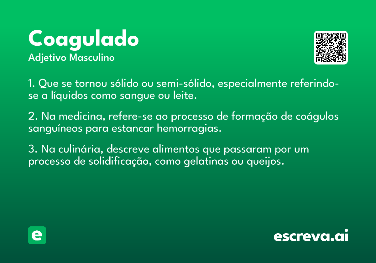 coagulado