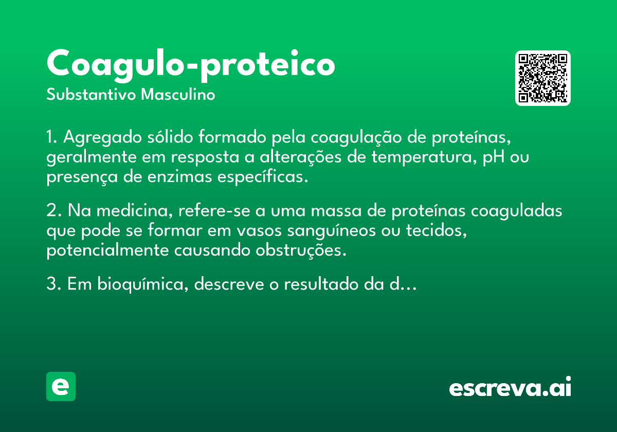 coagulo-proteico