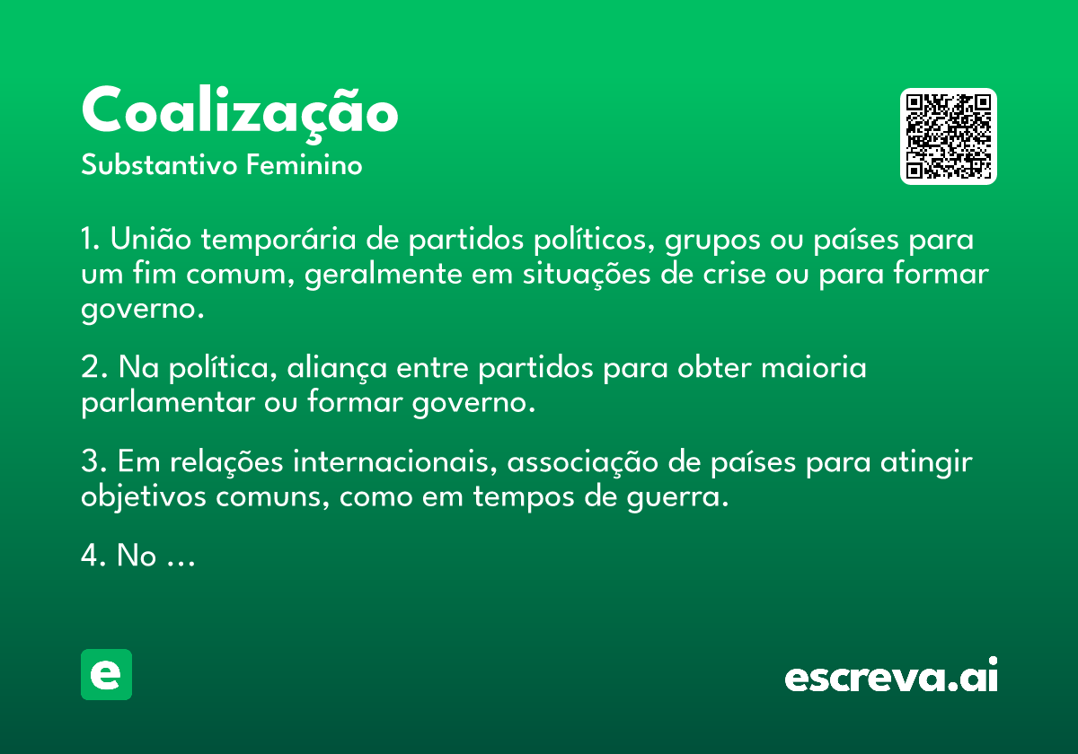 coalização