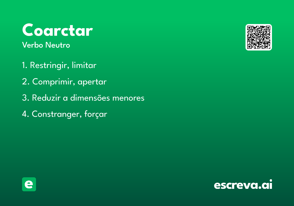 coarctar