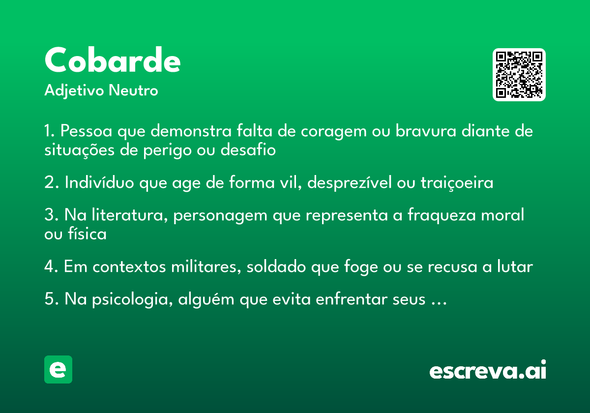 cobarde