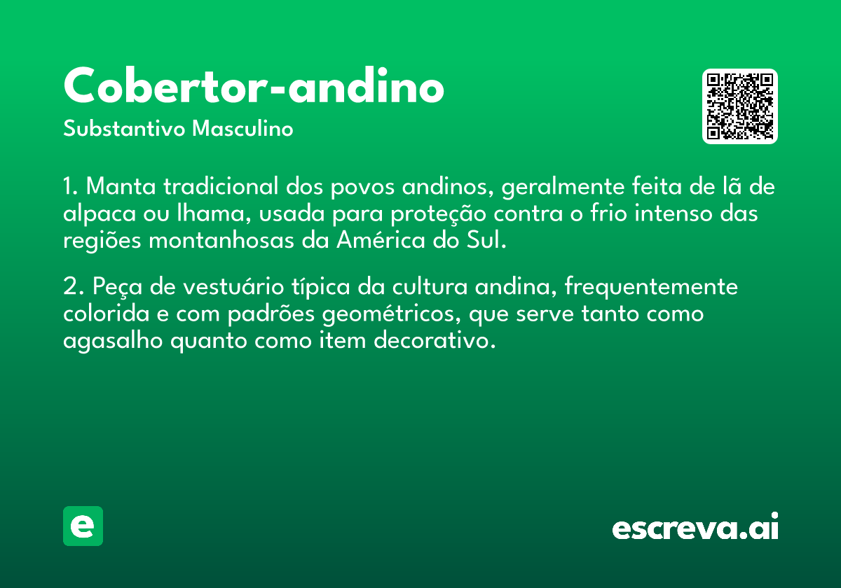 cobertor-andino