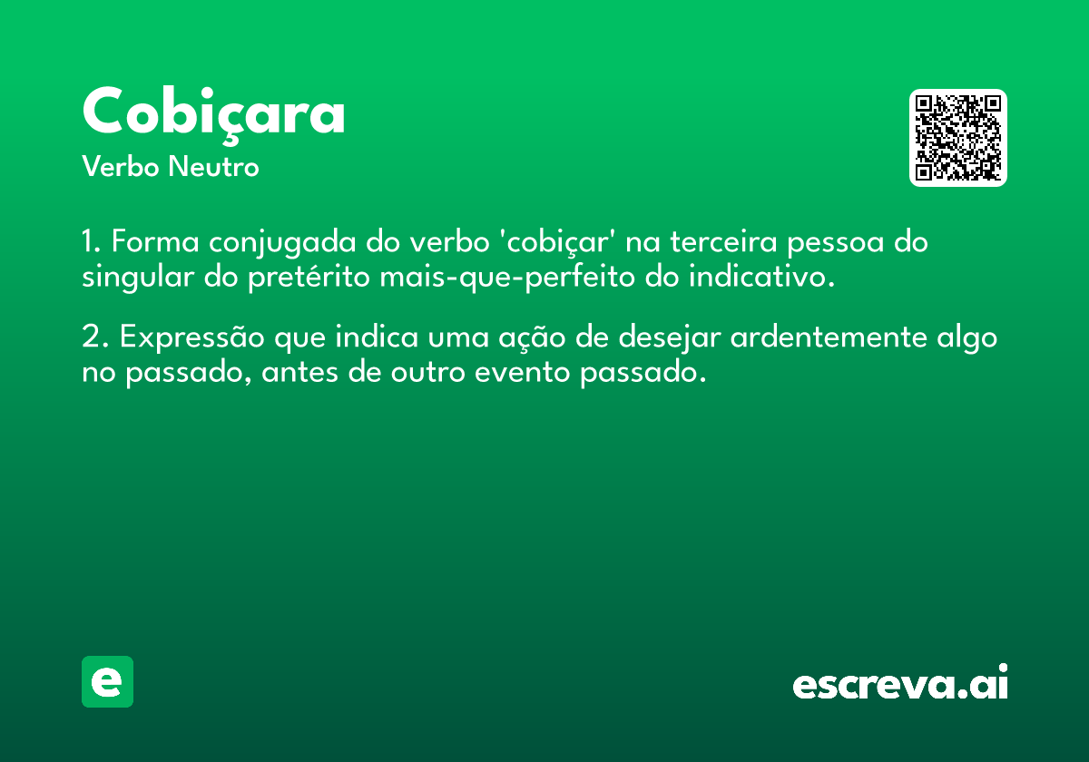 cobiçara