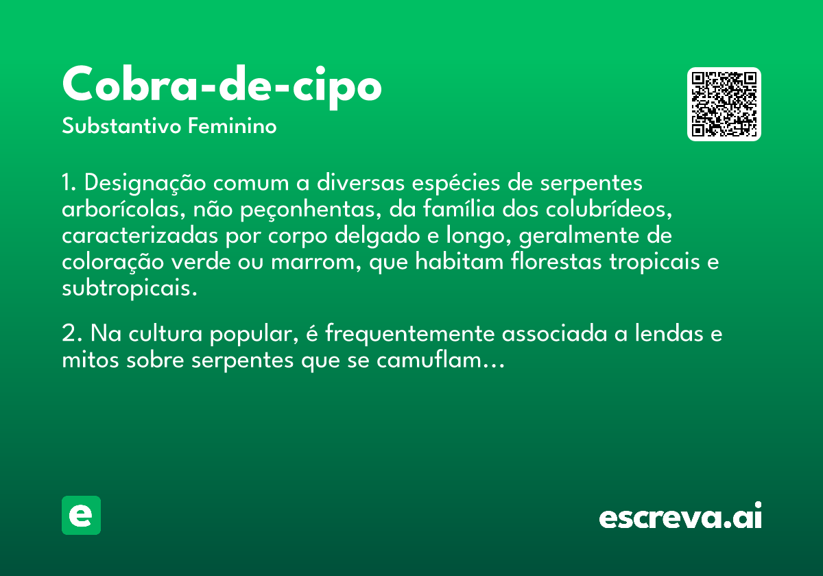 cobra-de-cipo