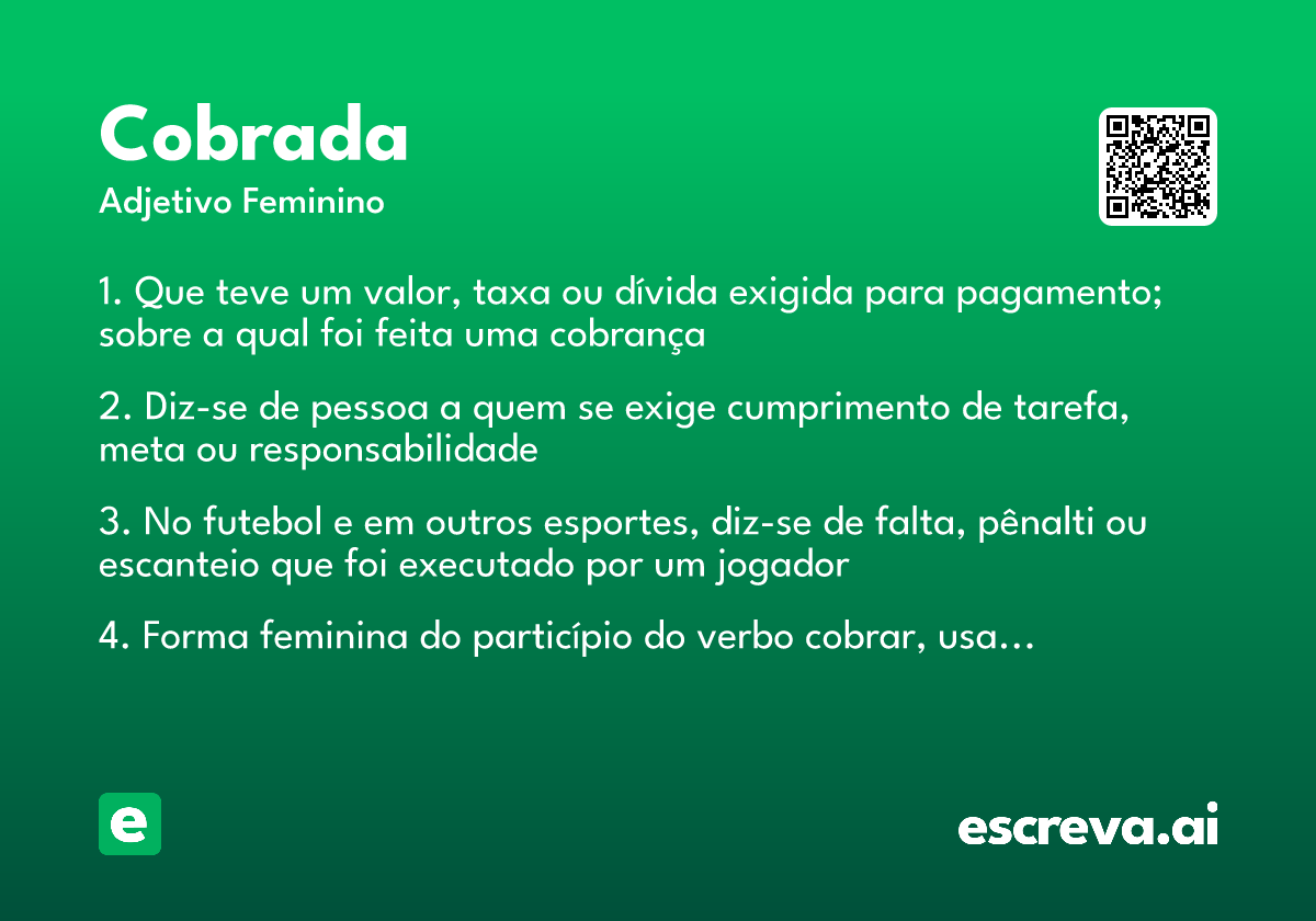 cobrada