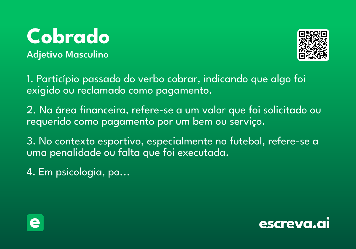 cobrado
