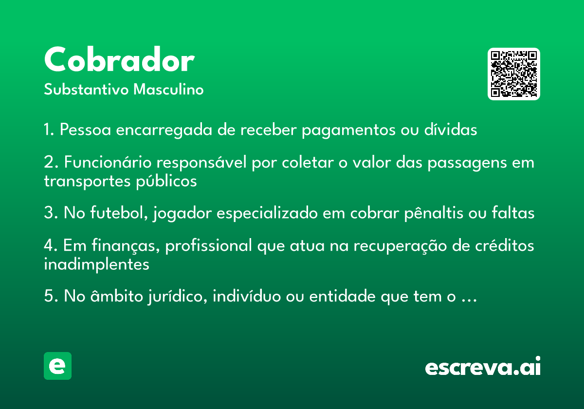 cobrador