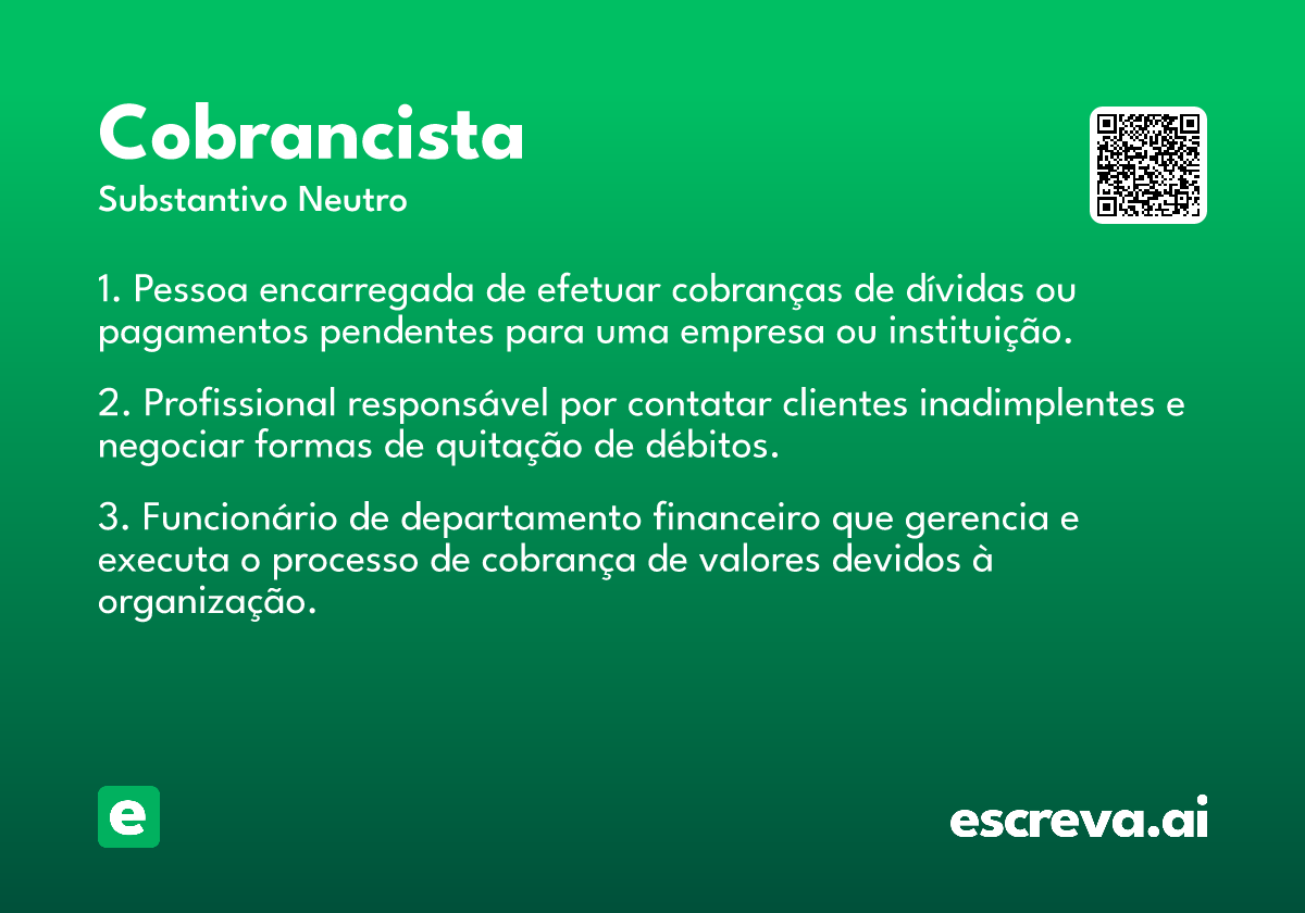 cobrancista