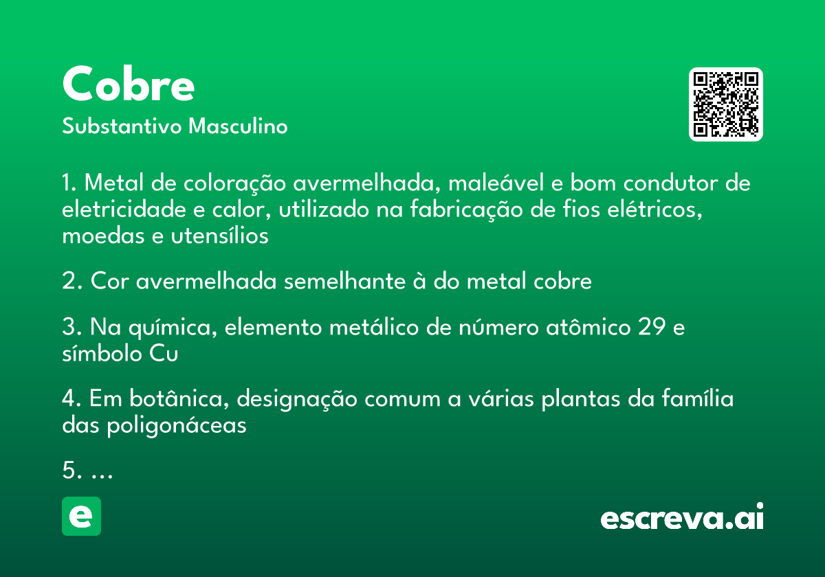 cobre