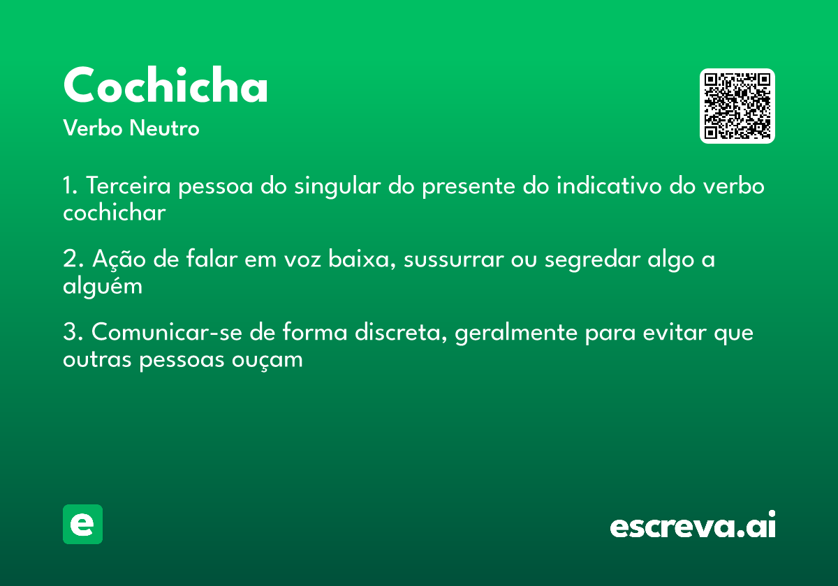 cochicha