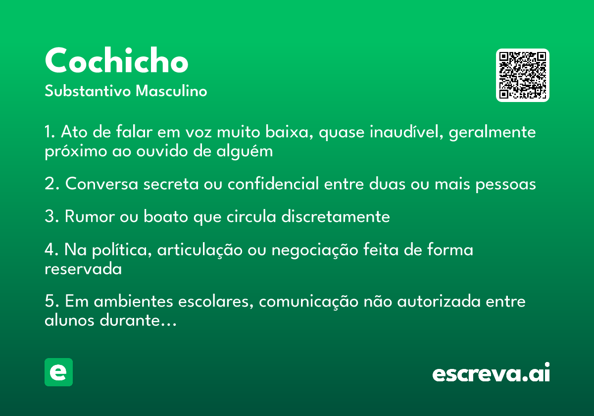 cochicho