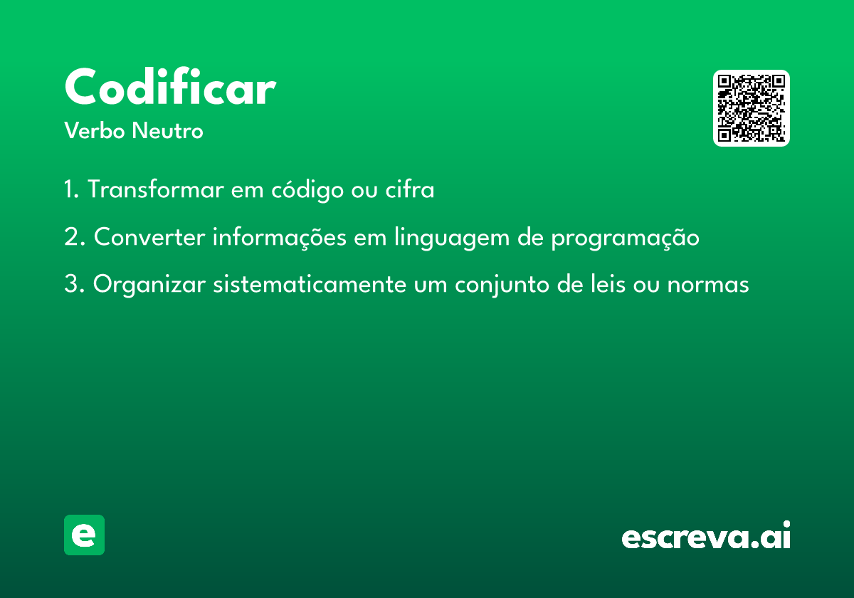 codificar