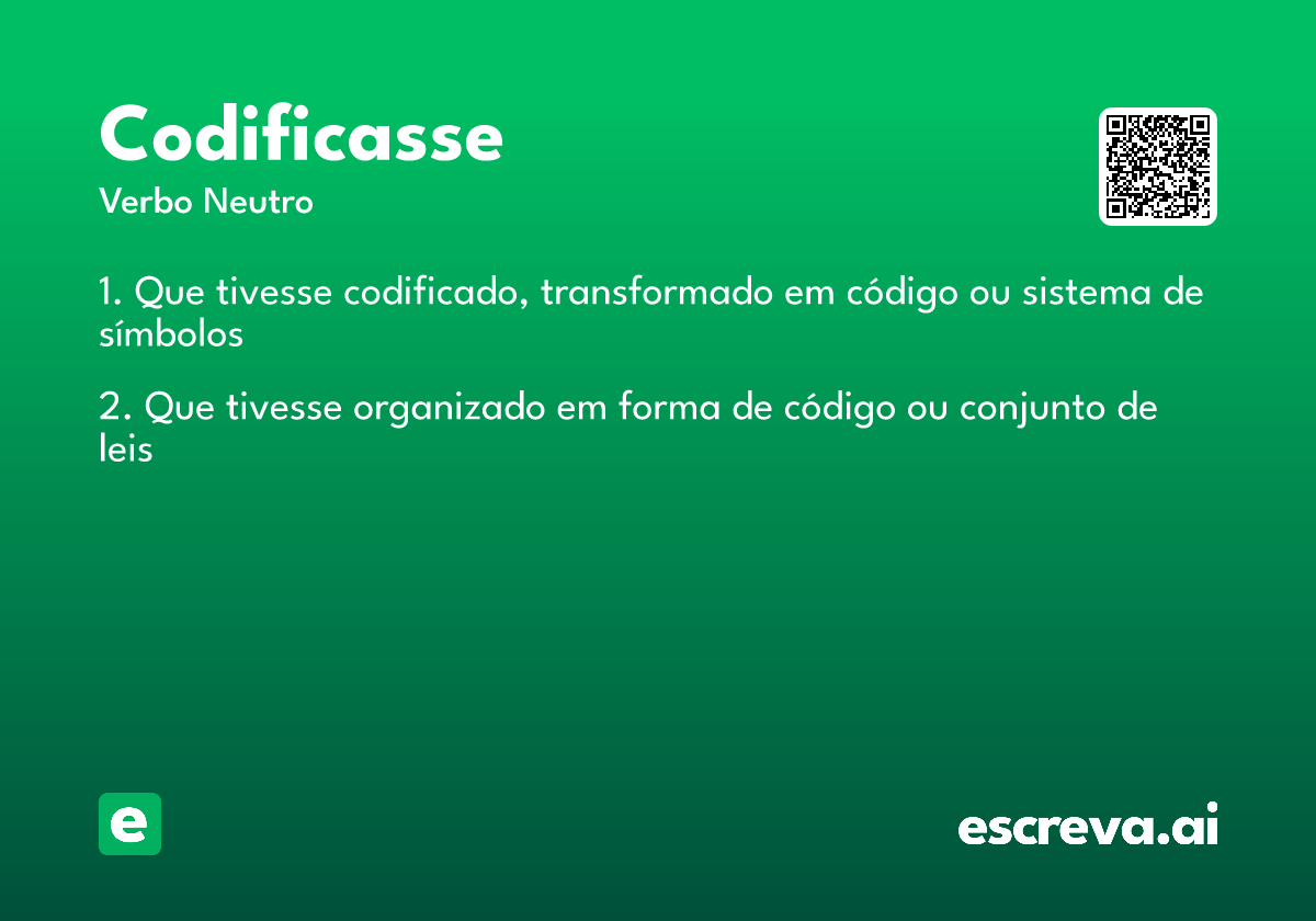 codificasse