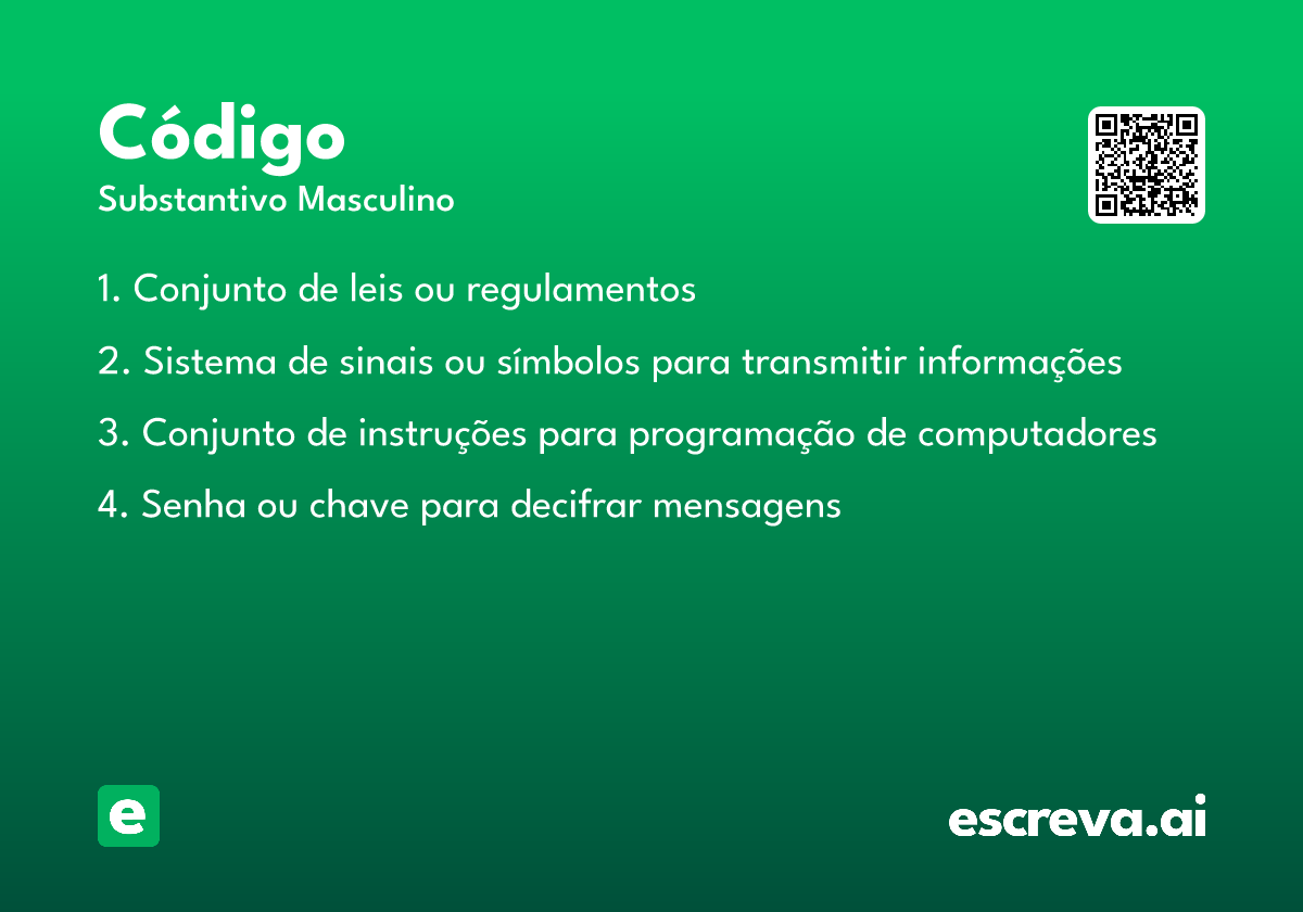 código