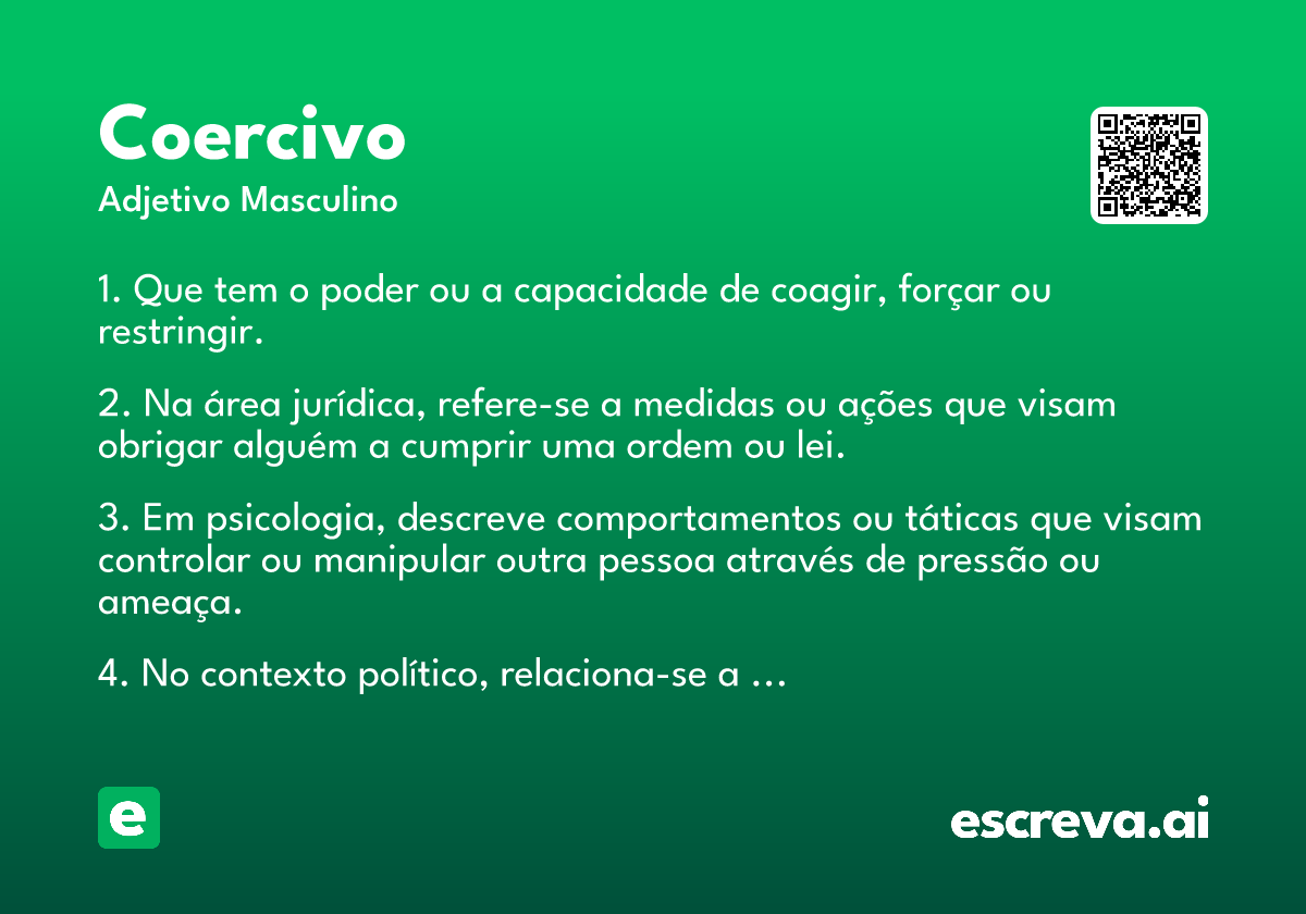 coercivo