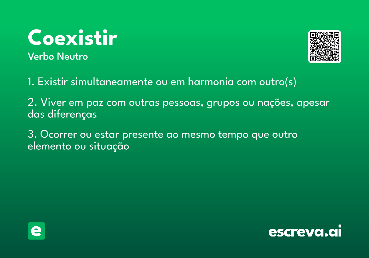coexistir
