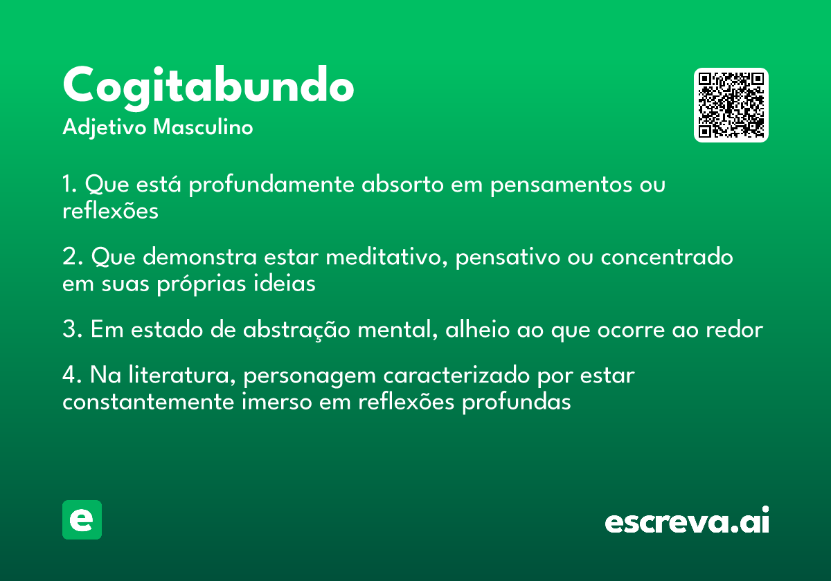 cogitabundo