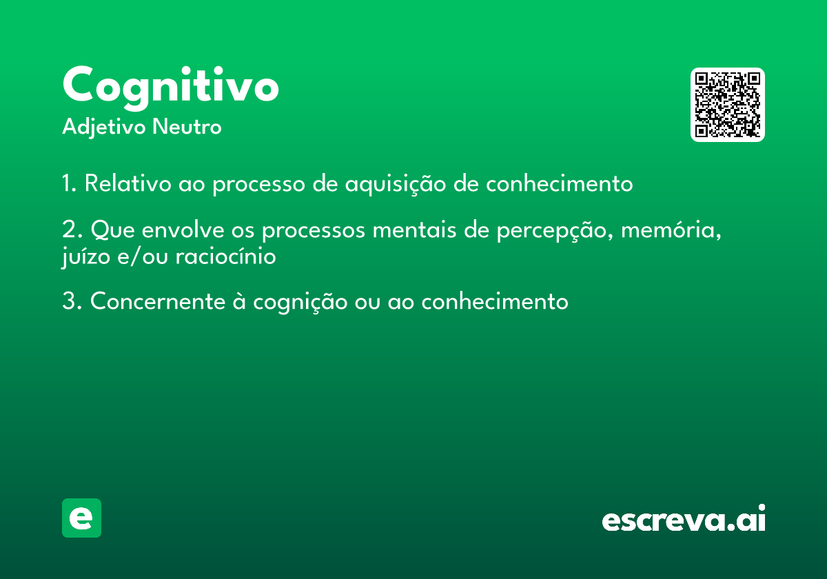 cognitivo