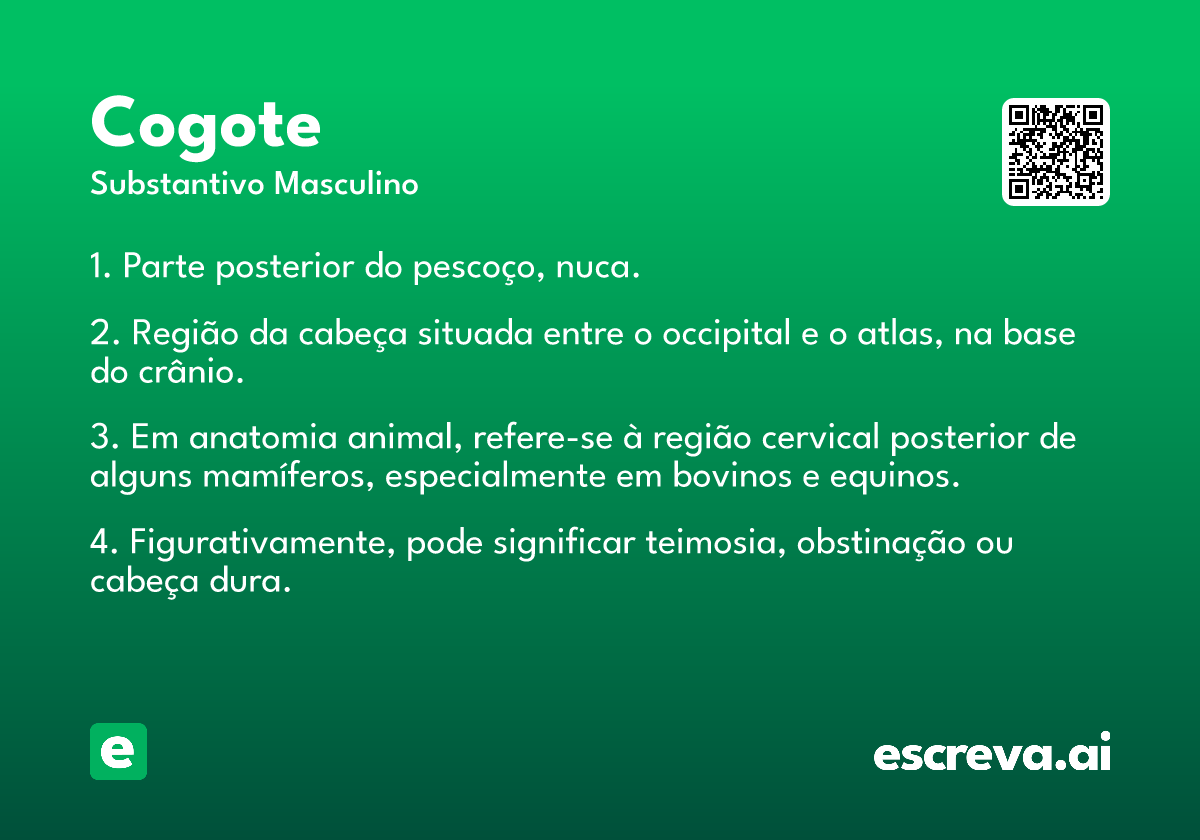 cogote