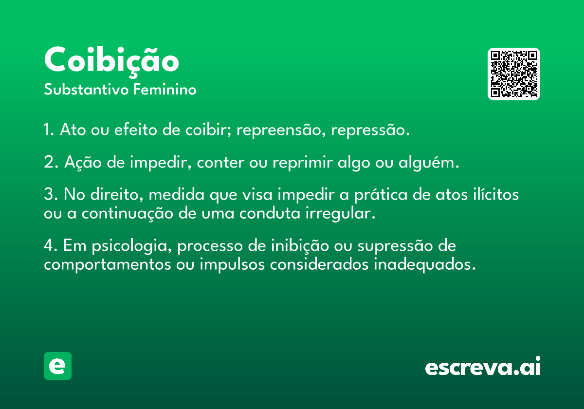 coibição