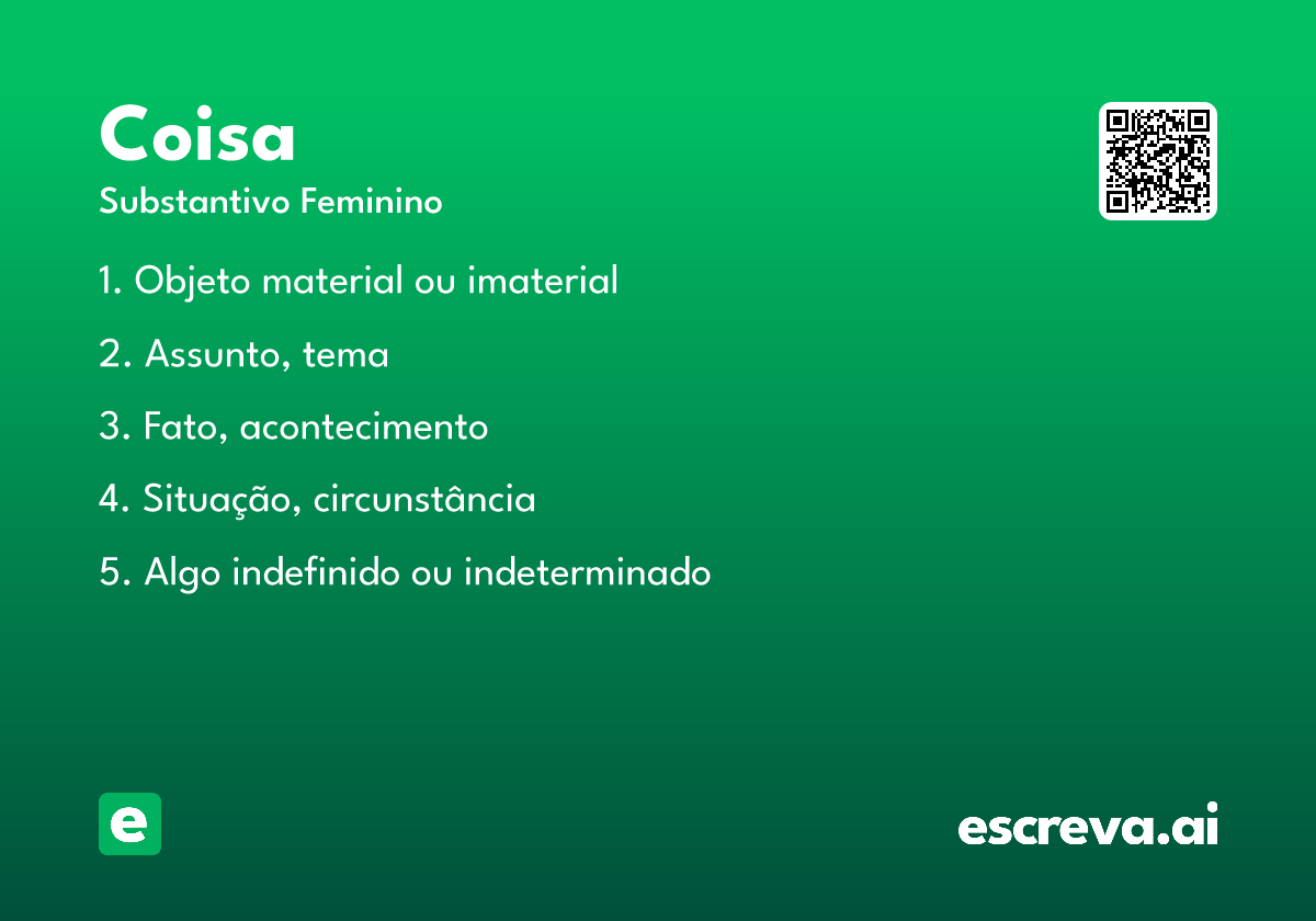coisa