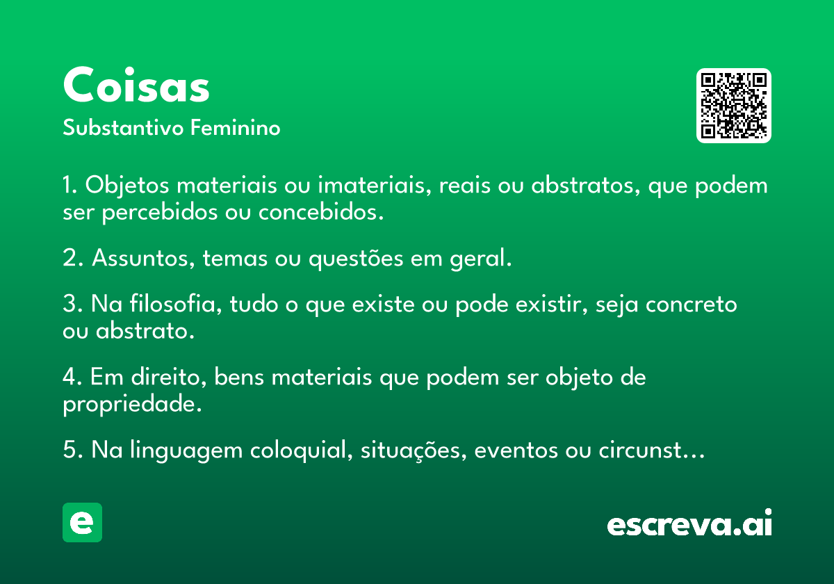 coisas