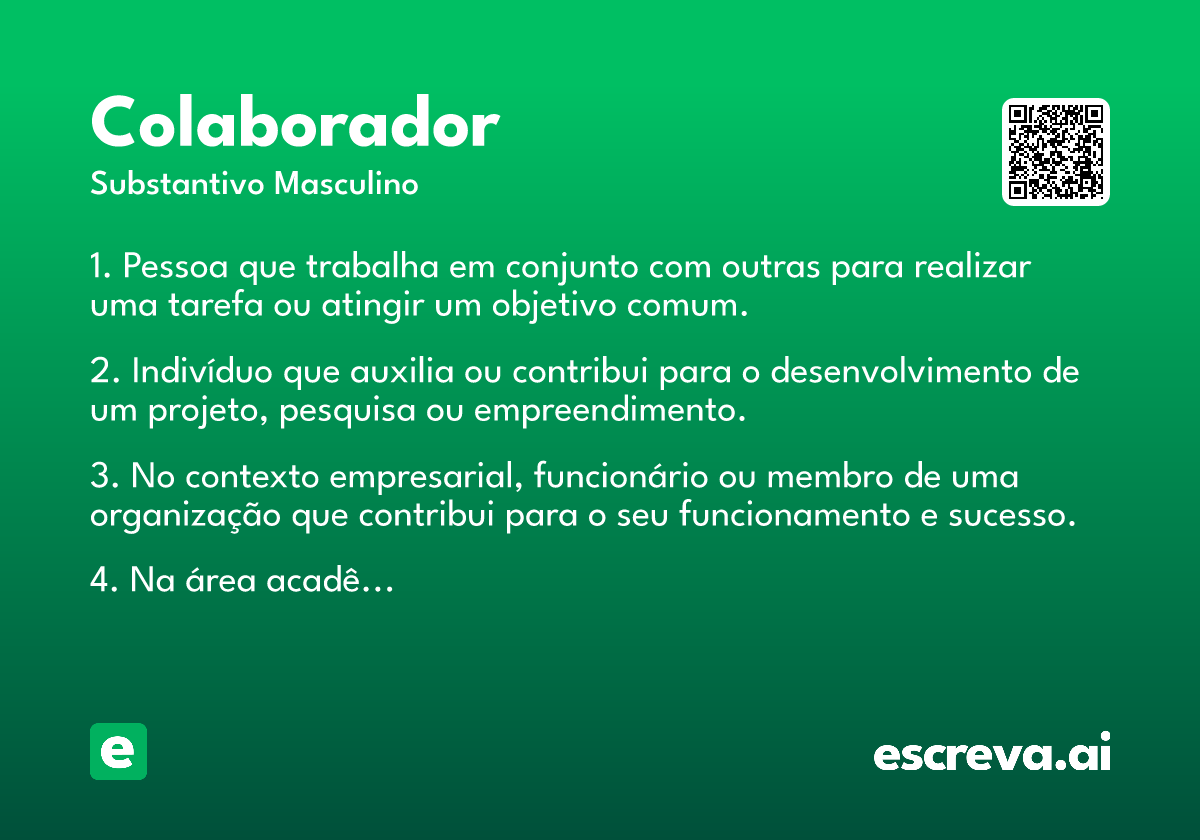 colaborador