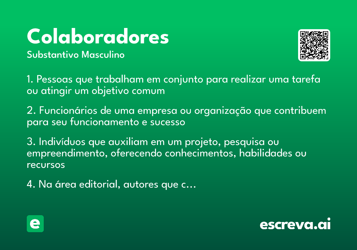 colaboradores