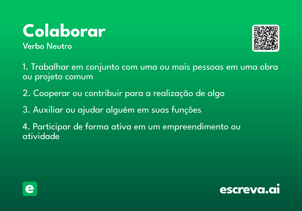 colaborar