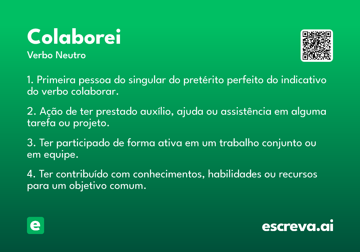 colaborei
