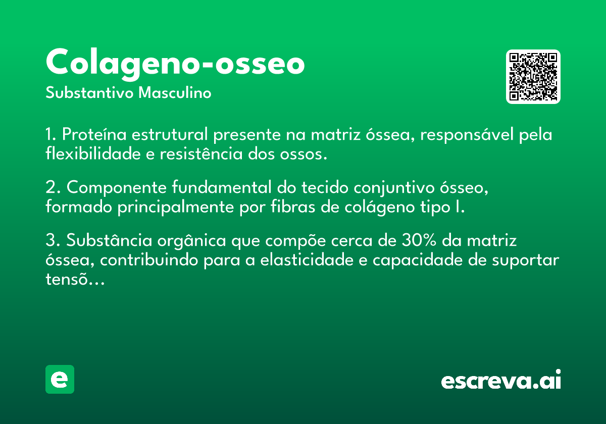 colageno-osseo