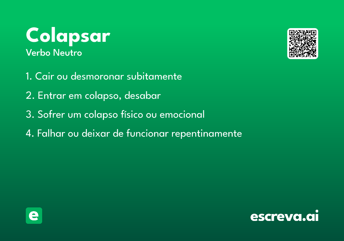 colapsar