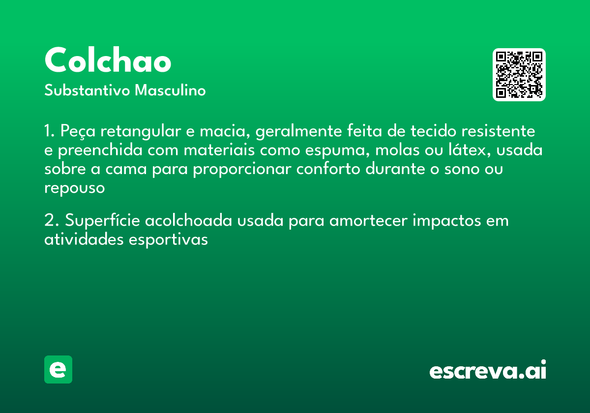 colchao
