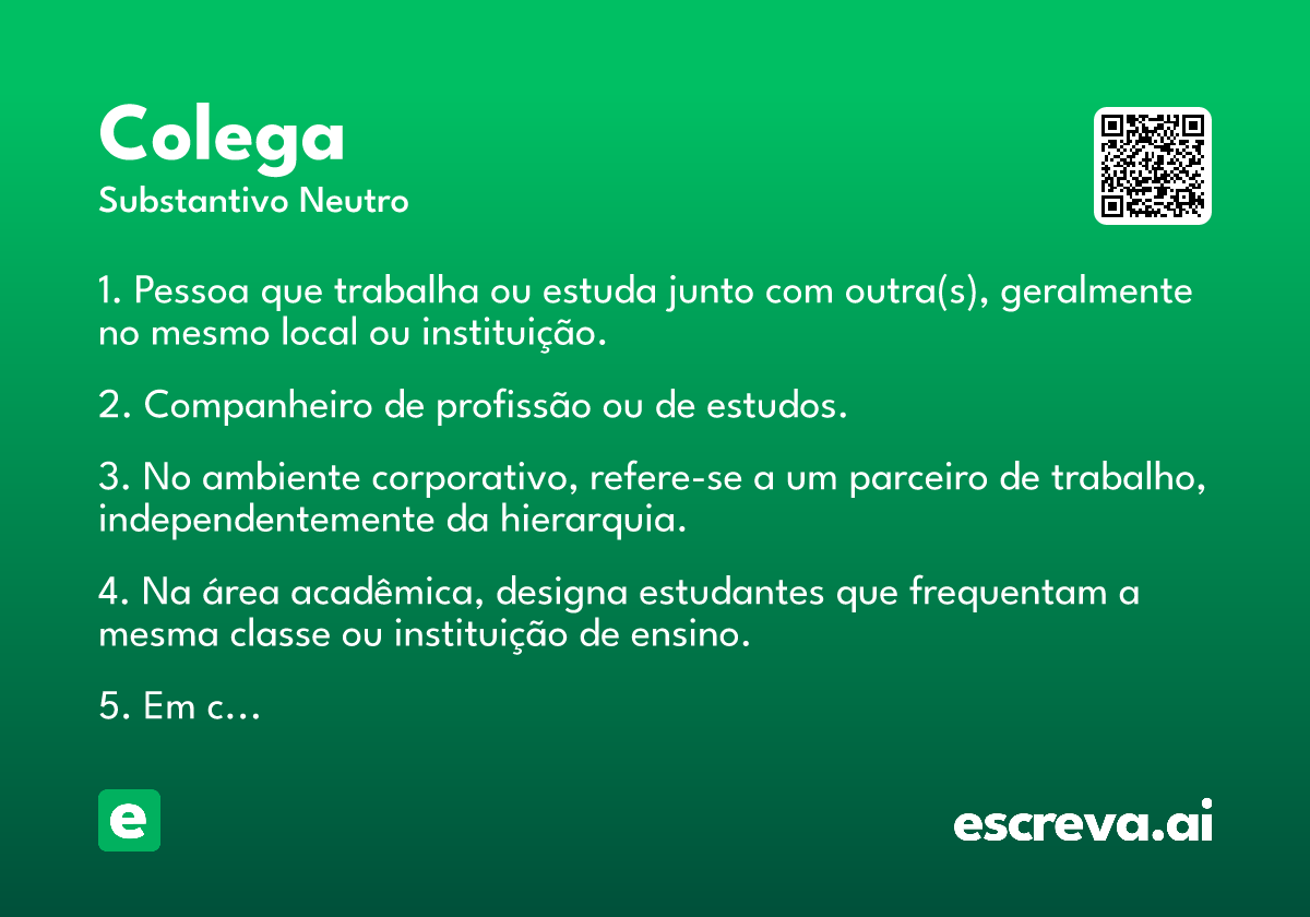 colega