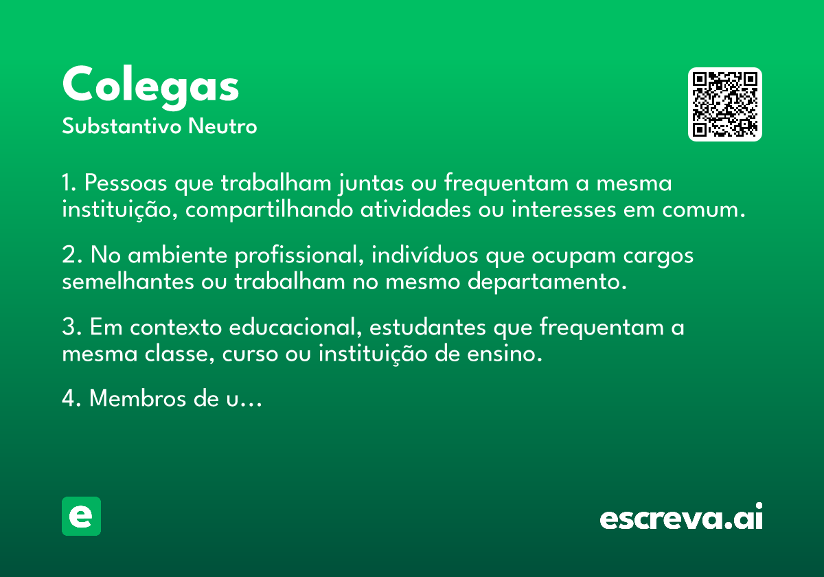 colegas