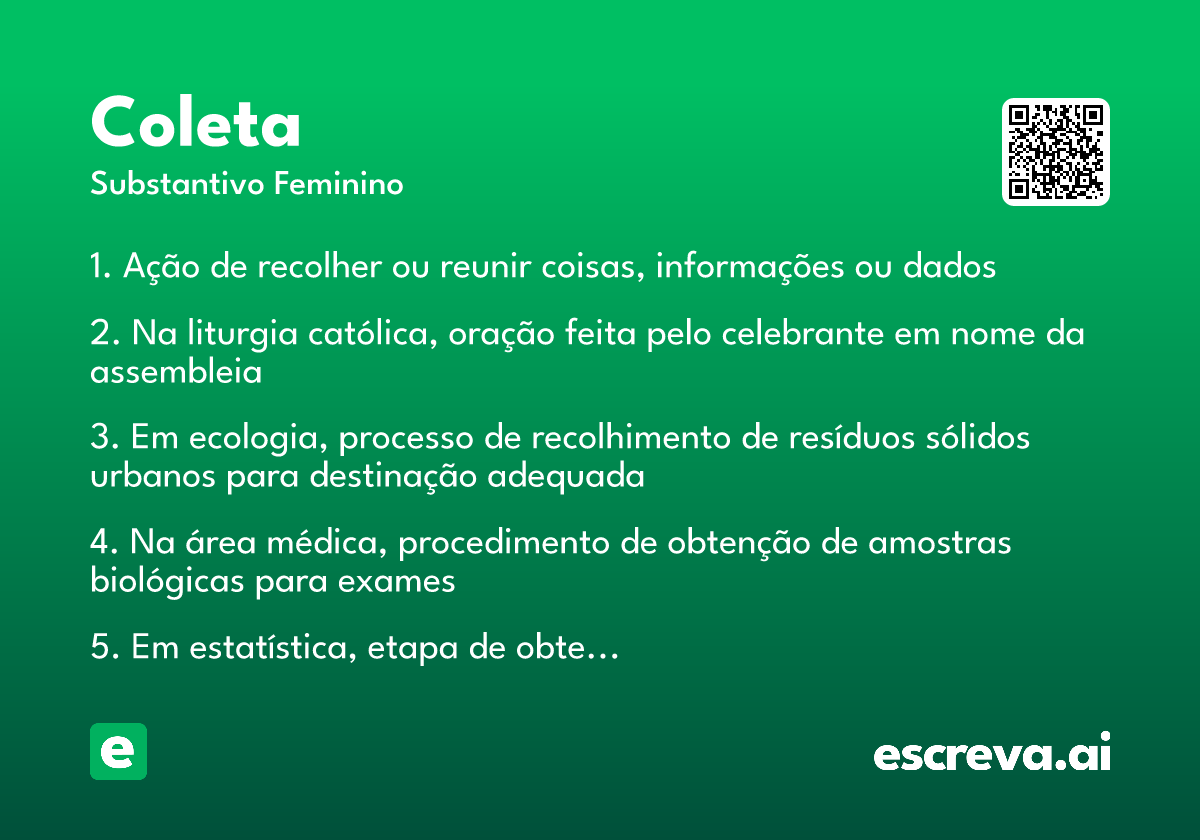 coleta
