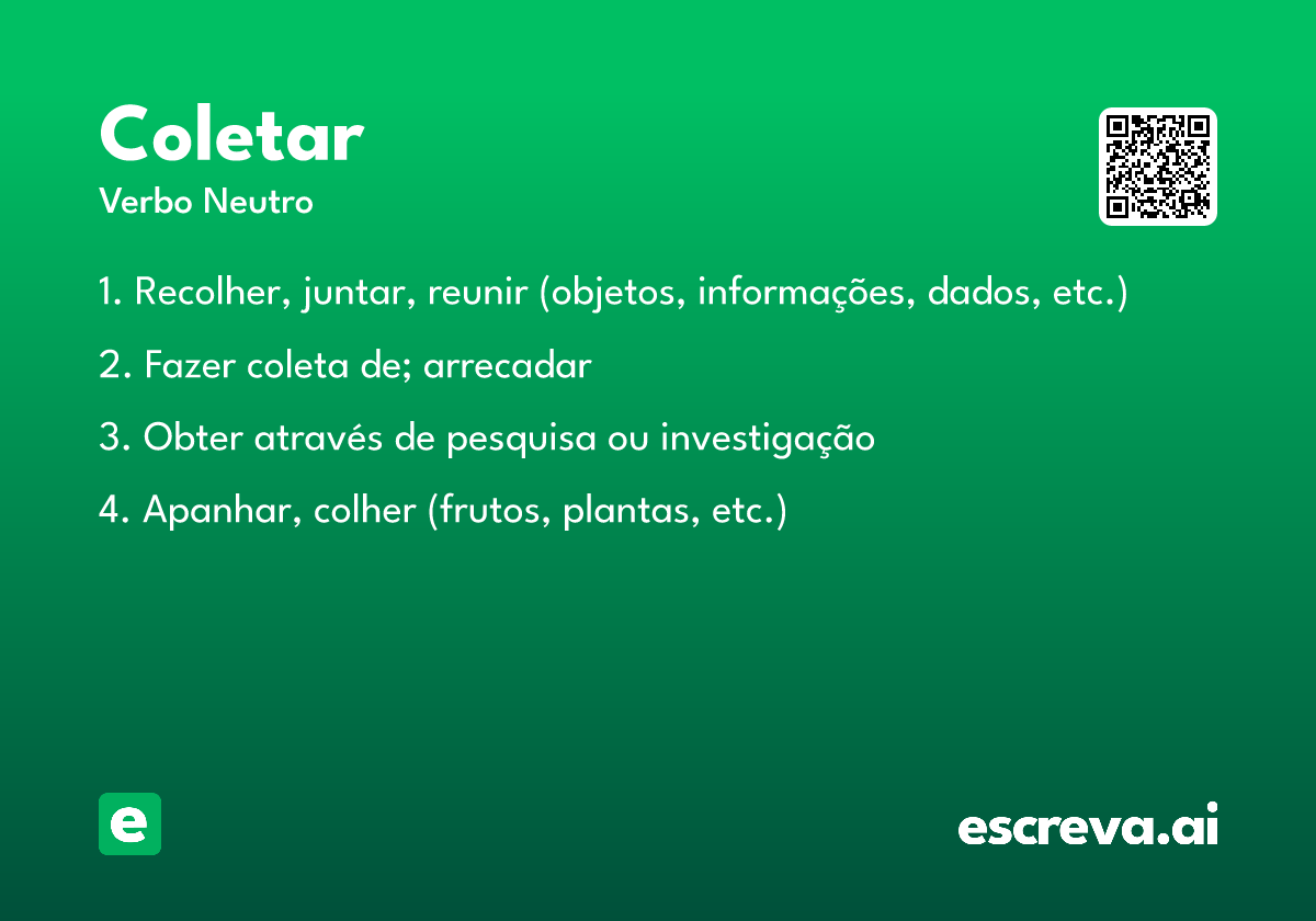 coletar