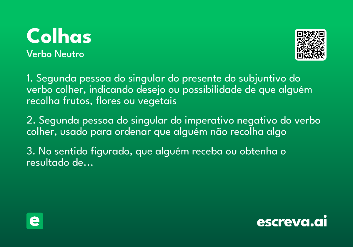 colhas