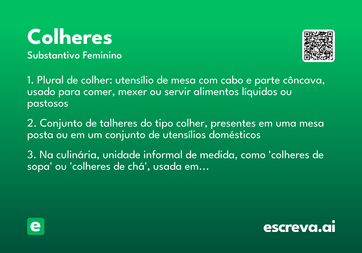 colheres