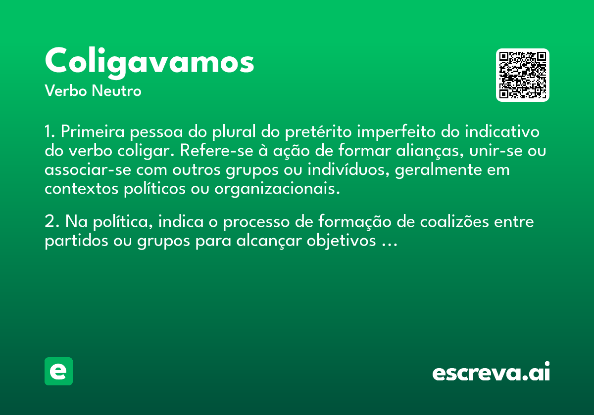coligavamos