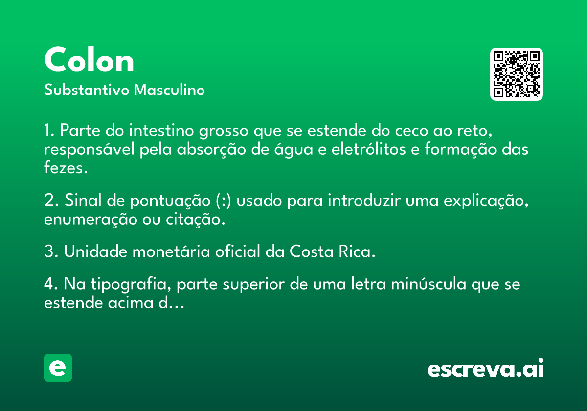 colon