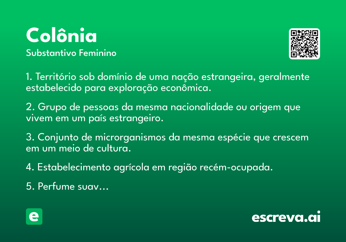 colônia