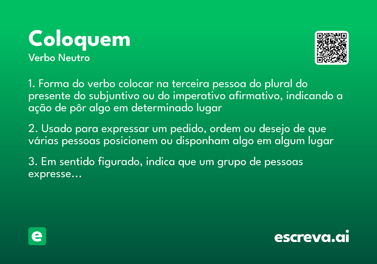 coloquem